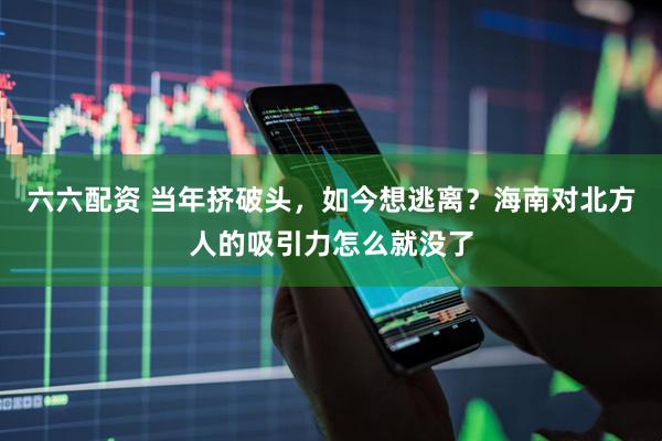 六六配资 当年挤破头，如今想逃离？海南对北方人的吸引力怎么就没了